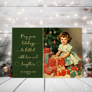 Vintage  holiday card