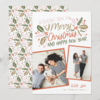 Vintage Holly Tilted Snapshot Multi-Photo Red