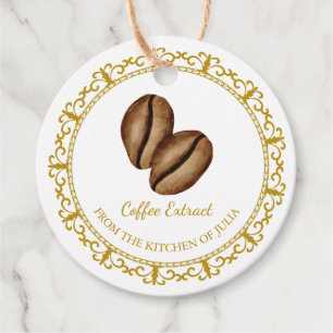 Vintage Homemade Coffee Extract Hang Tag