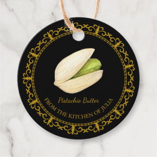 Vintage Homemade Pistachio Butter Hang Tag