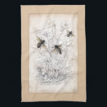 Vintage Honey Bee Art Print Tea Towel<br><div class="desc">Vintage images remastered into unique art and accessories.</div>