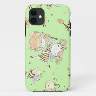 Vintage Honey Bee Decor iPhone 11 Case
