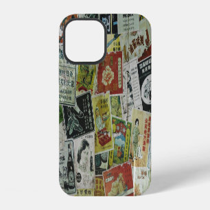 Vintage Hong Kong advertisement wall. iPhone 12 Case