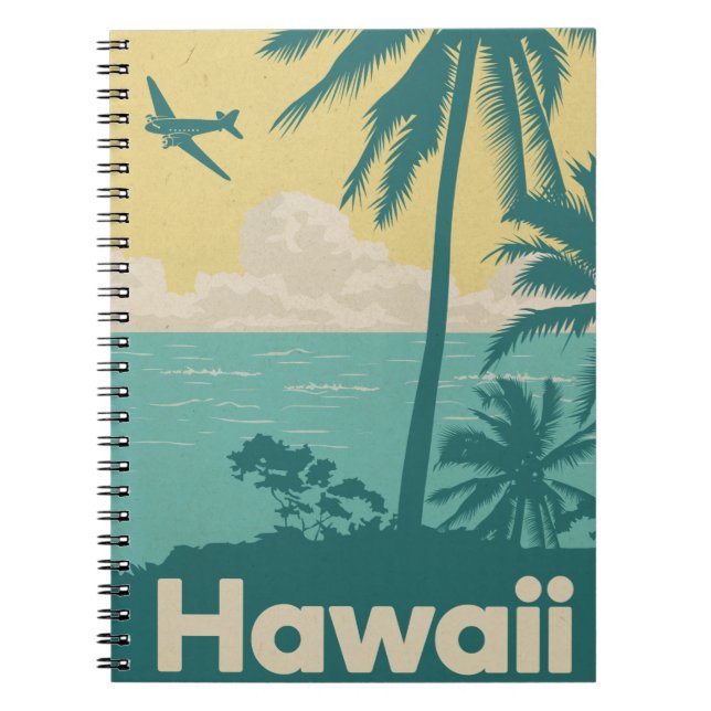 Vintage Honolulu Aviation Notebook (Front)