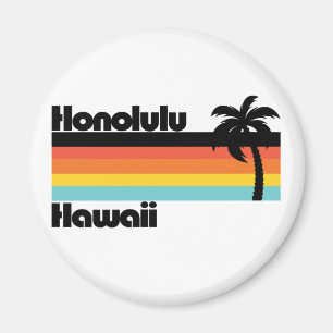 Vintage Honolulu Hawaii Magnet