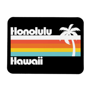 Vintage Honolulu Hawaii Magnet