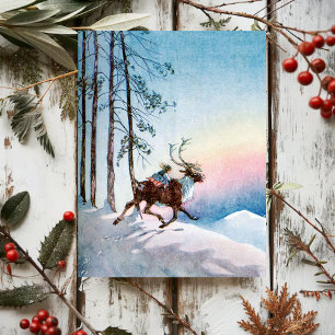 Vintage Honour C. Appleton The Snow Queen Postcard