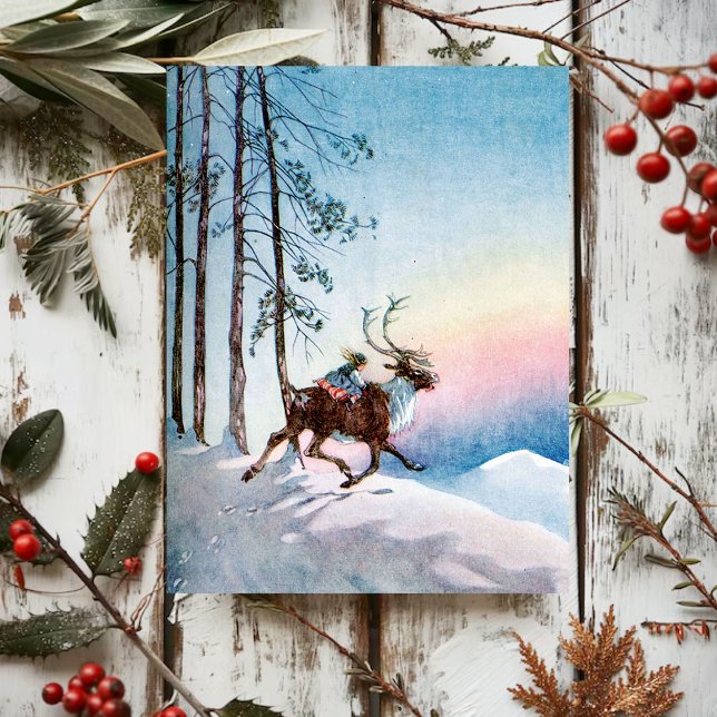 Vintage Honour C.  Appleton The Snow Queen Postcard (Creator Uploaded)