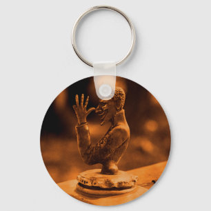 Vintage Hood Ornament Key Chain