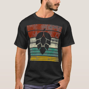 Vintage Hop Leaf Home Brewers  Lovers of Hoppy T-Shirt
