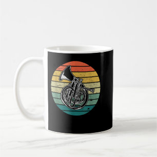 Vintage Hornist Gift Retro Musician French Horn2 Coffee Mug