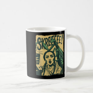 Vintage Horror Comic Monster Selfie Retro Hallowee Coffee Mug