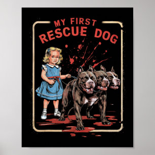 Vintage Horror Movie Lover Retro Halloween Shirt R Poster