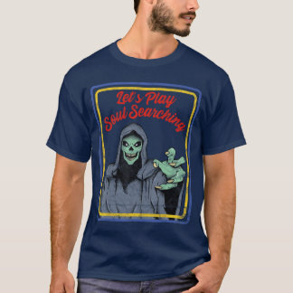 Vintage Horror Soul Searching Grim Reaper gift T-Shirt