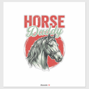 Vintage Horse Daddy Engraving