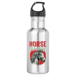 Vintage Horse Daddy Engraving 532 Ml Water Bottle