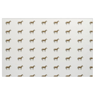 Vintage Horse Fabric
