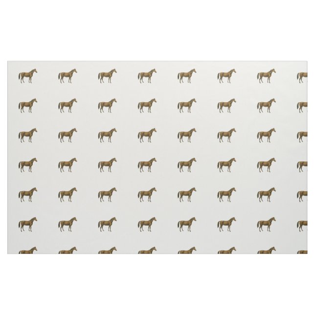 Vintage Horse Fabric (Fat Quarter)