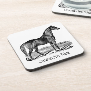 Vintage Horse Standing Coaster