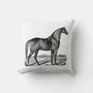 Vintage Horse Standing Cushion