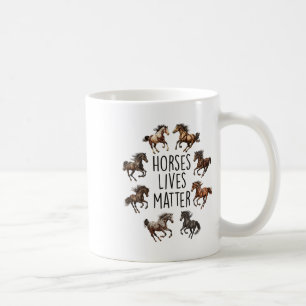 Vintage Horses Lives 1 Coffee Mug