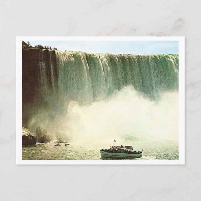 Vintage Horseshoe Falls Postcard (Front)