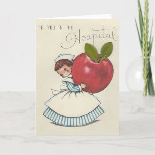 Vintage Hospital Stay Card