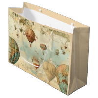 Vintage Hot Air Balloon in a Serene Landscape (11)