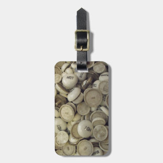 Vintage Hot and Cold Porcelain Knobs Luggage Tag