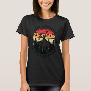 Vintage Hot Springs National Park Arkansas Est 183 T-Shirt