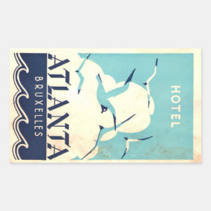 Vintage Hotel & Travel Sticker