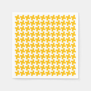 Vintage Houndstooth Pattern Napkin