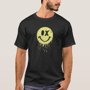 Vintage House Smile Retro 80s I Musik Classic Rave T-Shirt