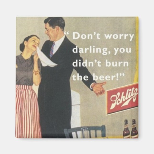 vintage housewife magnet (Front)