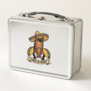 Vintage Howling Wolves Full Moon Vector Design Metal Lunch Box