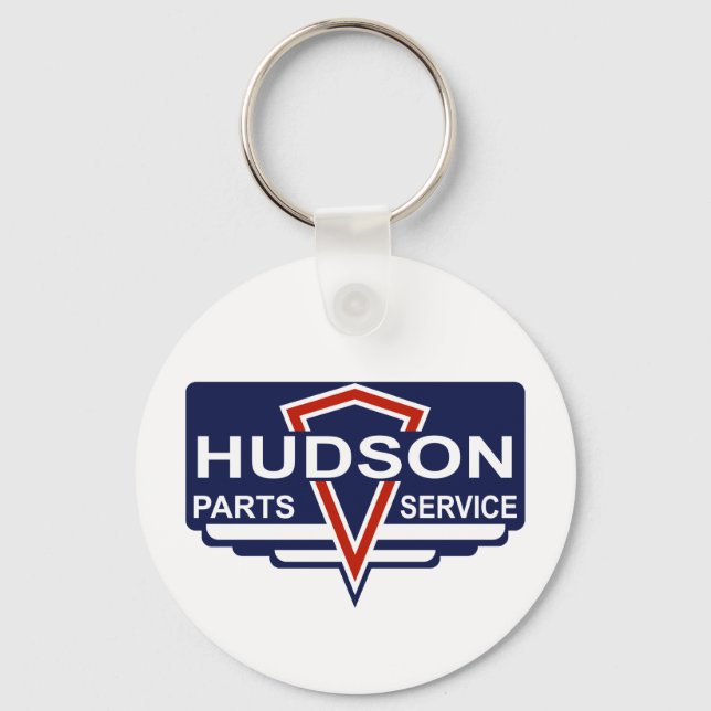 Vintage Hudson parts sign Key Ring (Front)
