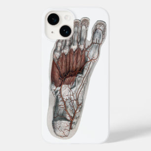 Vintage Human Anatomy Footprint Podiatry Foot Case-Mate iPhone 14 Case