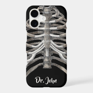 Vintage Human Anatomy Skeleton Skeletal Ribs Bones