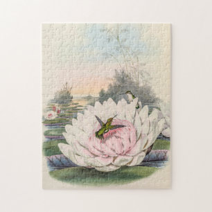 Vintage Hummingbirds by John Gould Jigsaw Puzzle