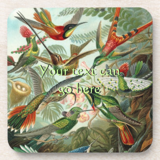 Vintage Hummingbirds Coaster