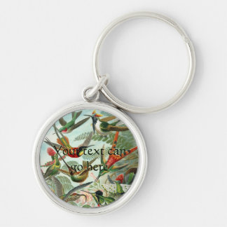 Vintage Hummingbirds Key Ring