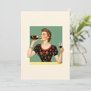  Vintage Humor Greeting Card 