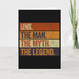 Vintage Humour For Unk Fathers Day Co. Unk The Man Card