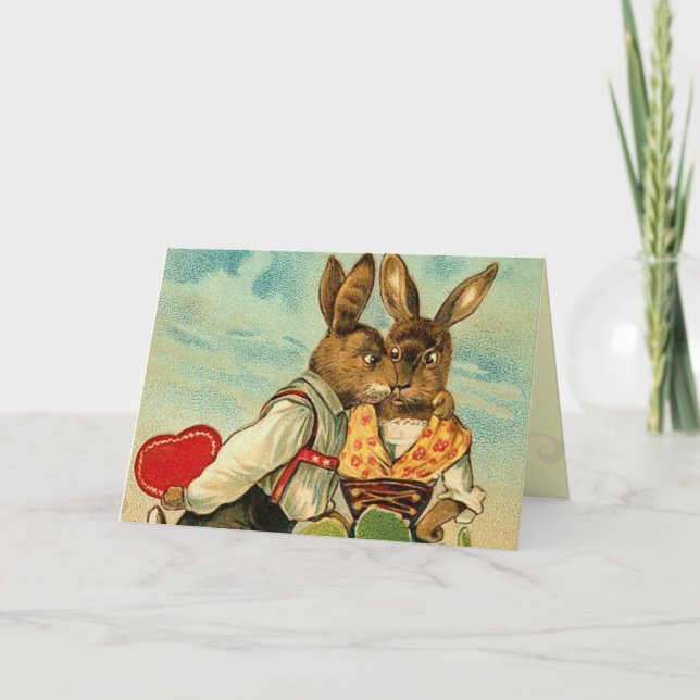 Vintage Hunny Bunny Card (Front)
