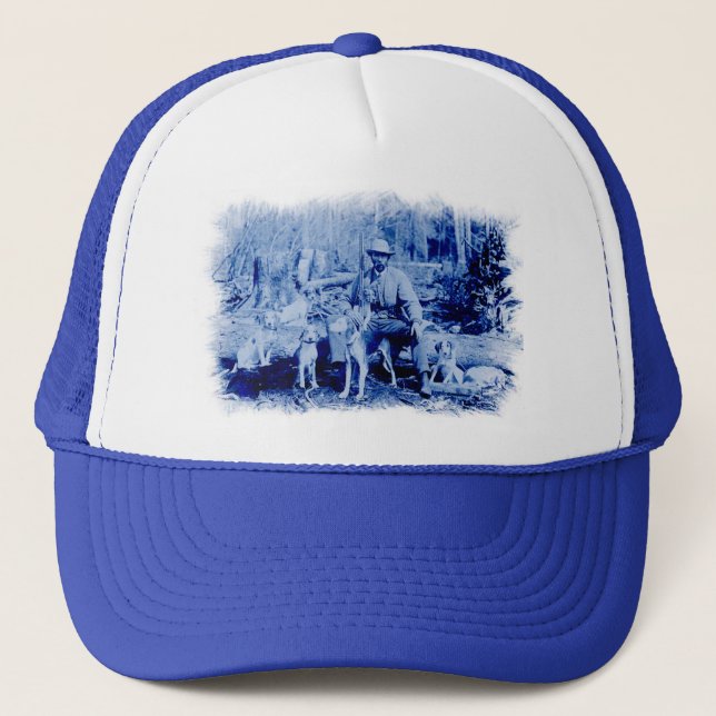 Vintage Hunter With Dogs Cap (Front)