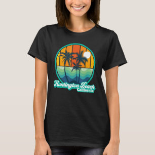 Vintage Huntington Beach California Summer Beach S T-Shirt