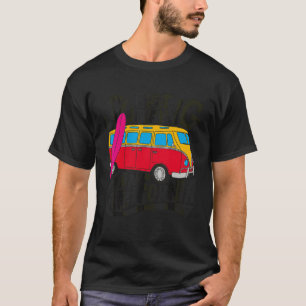 Vintage Huntington Beach California Surfing Retro T-Shirt