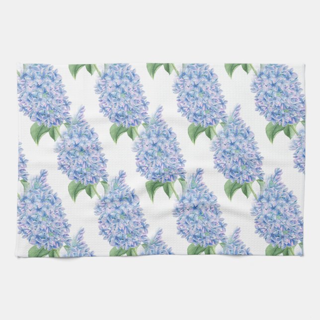 Vintage Hyacinth Tea Towel (Horizontal)