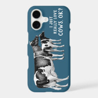 Vintage I Just Really Love Cows | White Text