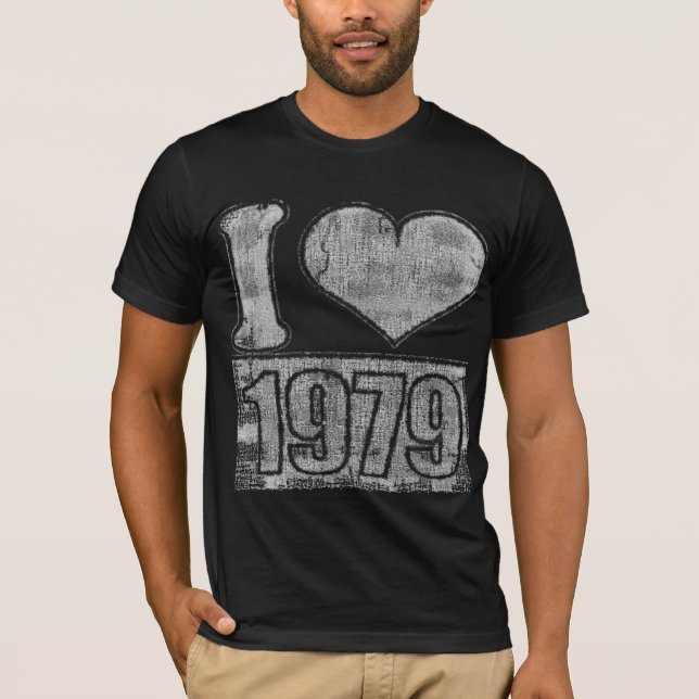 Vintage I love 1979 T-Shirt (Front)